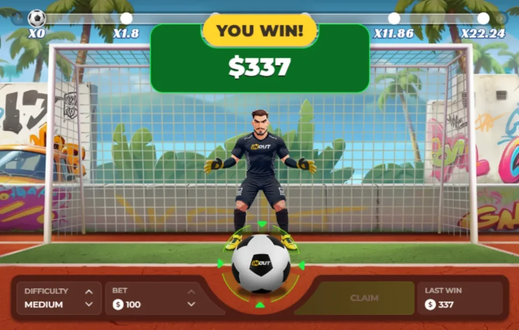 Penalty Unlimited Demo win
